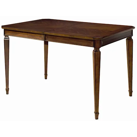 Rectangular Counter Height Leg Table